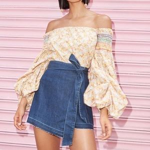 Petersyn Audrey top in Yellow